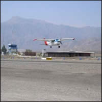 Avionetas para el vuelo sobre las líneas de Nasca