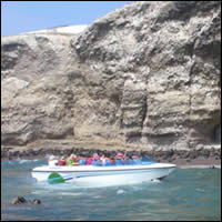 Embarcación Rumbo a las Islas Ballestas