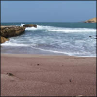 Playa Roja - Reserva Nacional de Paracas