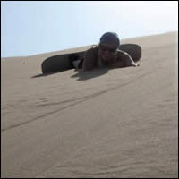 Sandboard - Caida